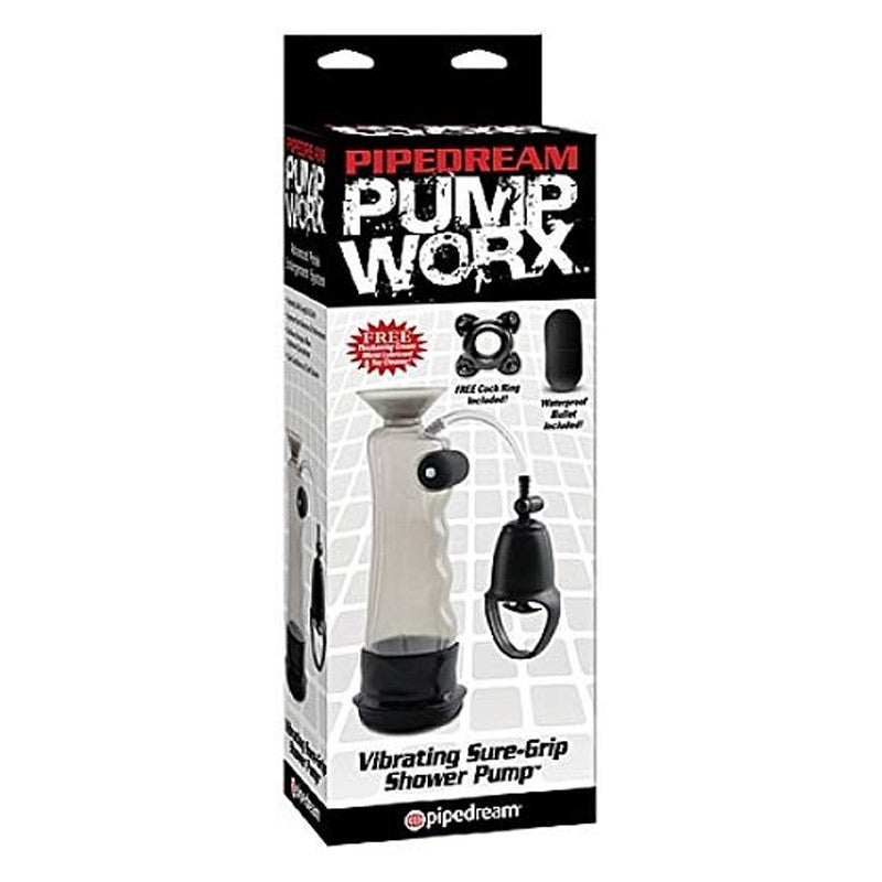 Pump Worx Vibrating Sure Grip Shower Pump