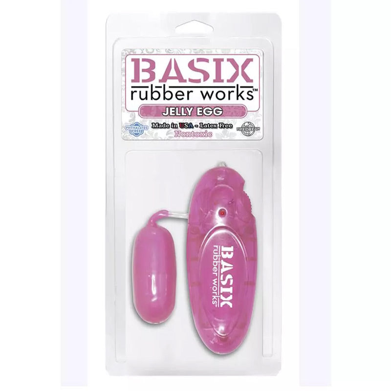 Basix Vibrating Jelly Egg