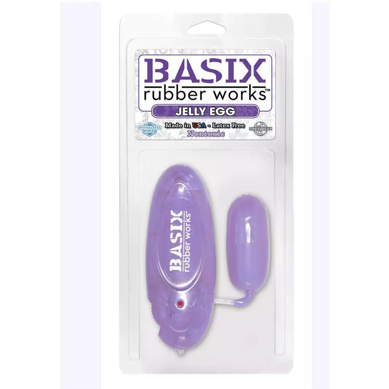 Basix Vibrating Jelly Egg