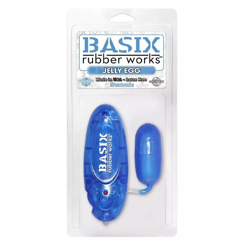 Basix Vibrating Jelly Egg