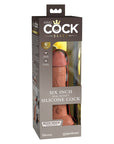 King Cock Elite 6"Dual Density Silicone Cock