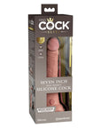 King Cock Elite 7"Dual Density Silicone Cock
