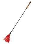 Rouge Woden Handle Leather Riding Crop