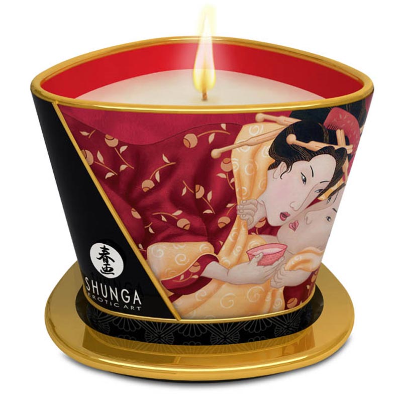 Shunga Indulgent Warming Massage Candle