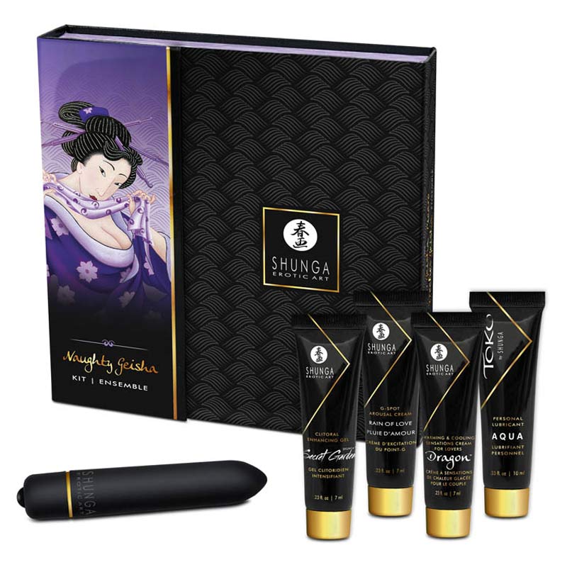 Shunga Naughty Geisha Kit - Luxury Gift Sets