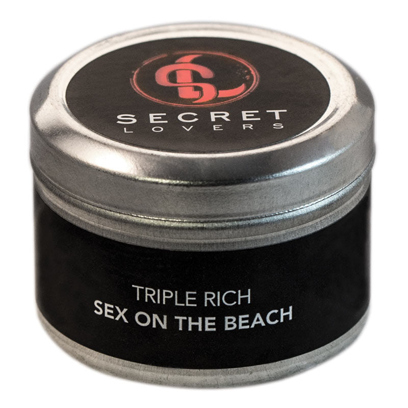Secret Lovers Triple Rich Edible Mini Massage Candles