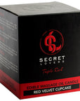 Secret Lovers Triple Rich Edible Massage Candles