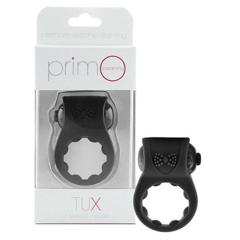 PrimO Tux Vibrating Cock Ring