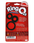 RingO x3 - black only Cock Ring