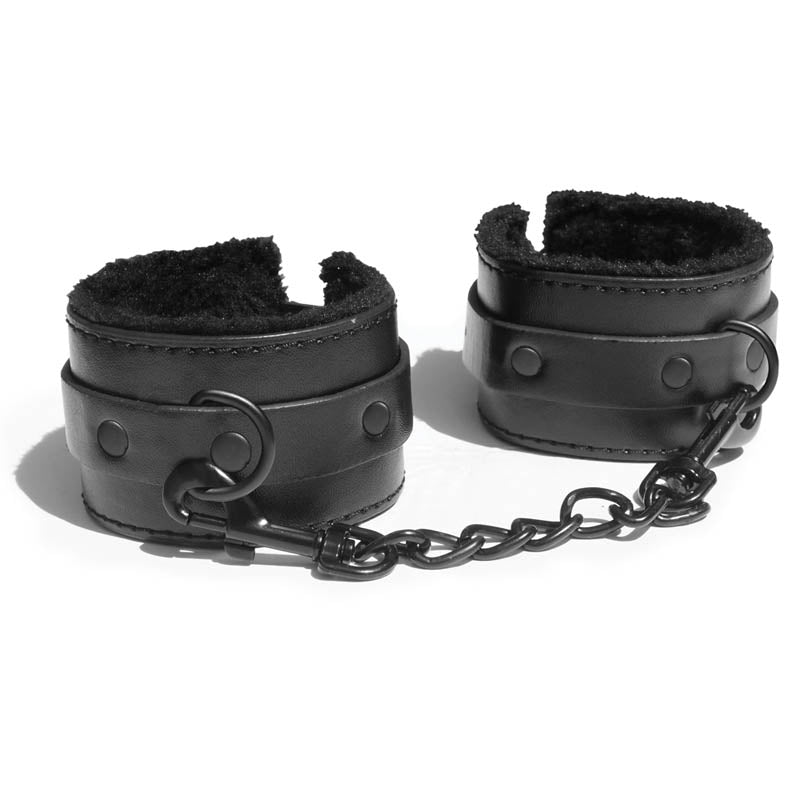 Sex &amp; Mischief Shadow Fur Handcuffs