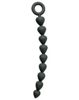 Sex & Mischief Black Silicone Anal Beads