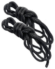 Sex & Mischief Silky Rope Kit Black