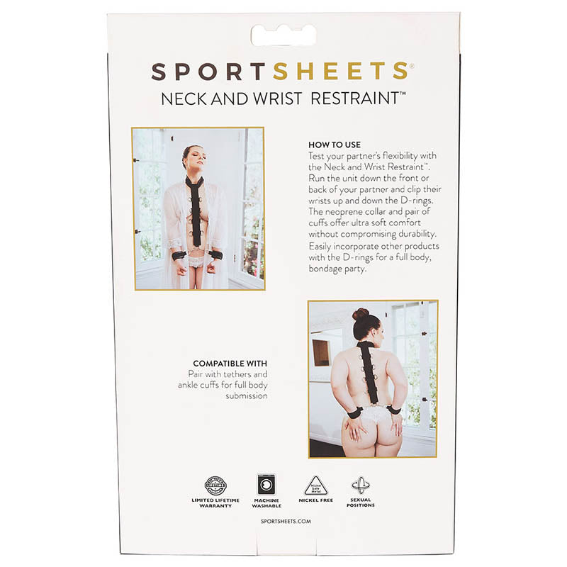SportSheet Neck and Wrist Restraint