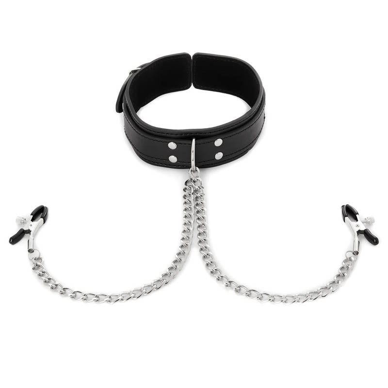 SportSheet Collar with Nipple Clamps
