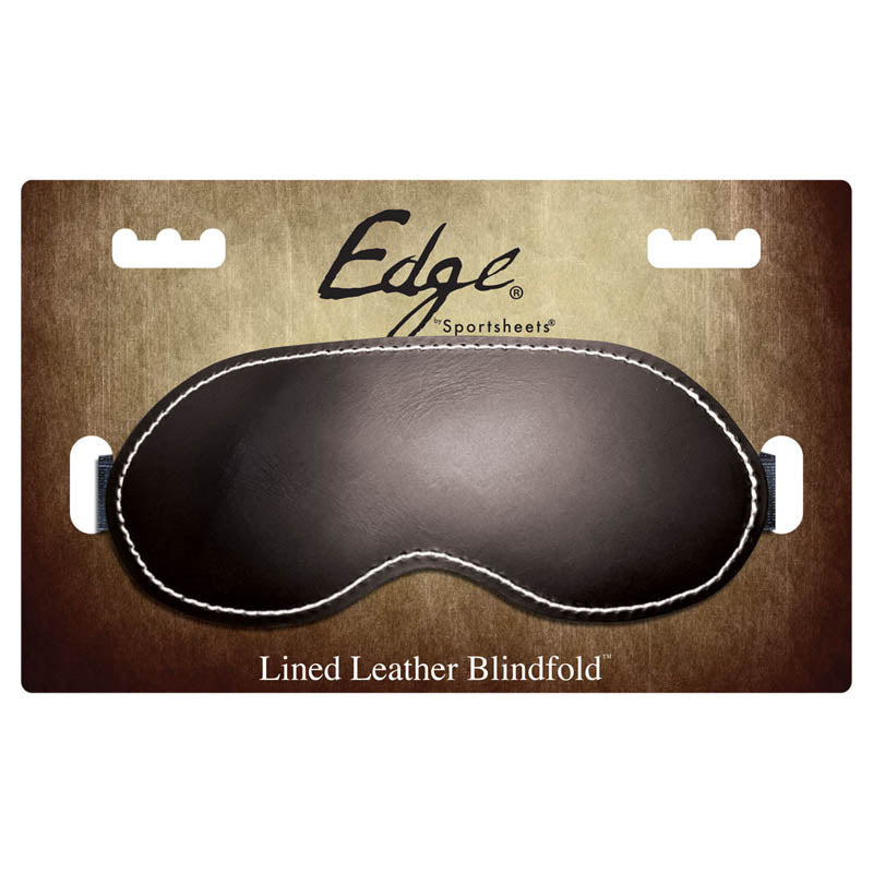 Edge Leather Blindfold