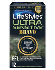 LifeStyles Ultra Sensitive Bravo Condoms