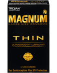 Trojan Magnum Thin Condoms