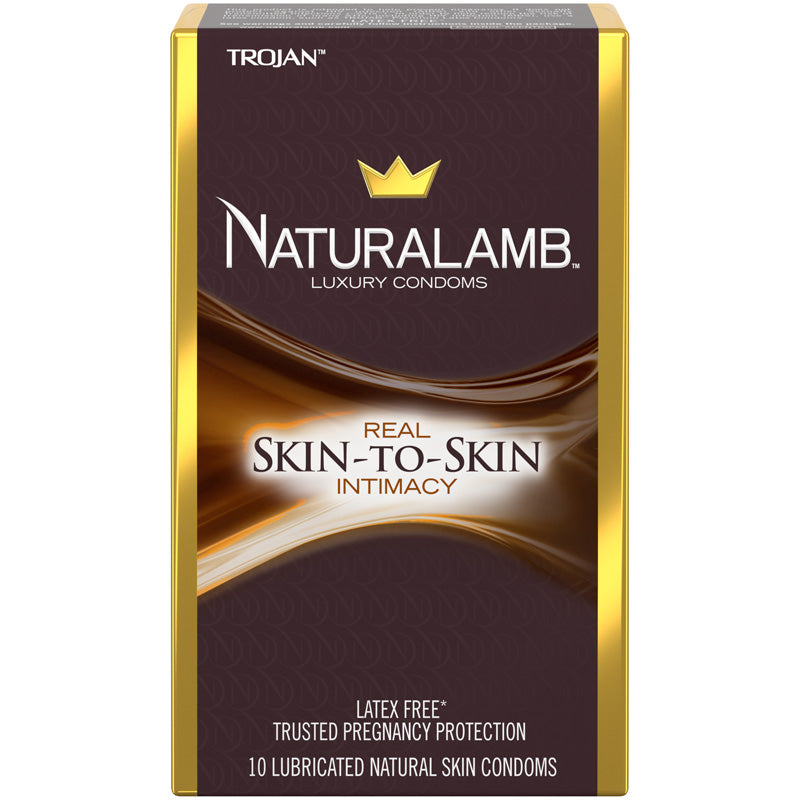 Trojan Natural Lamb Skin Lubricated Condoms