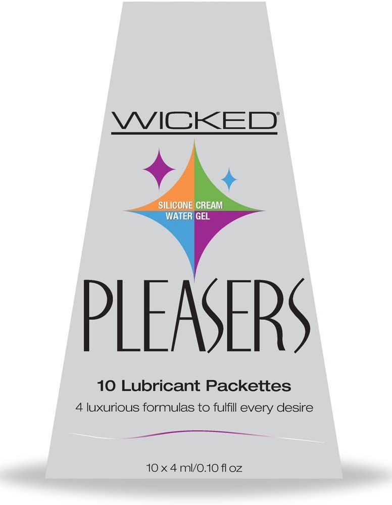 Wicked Sensual Pleasers Variety Pack Refill Flavoured Lubricant