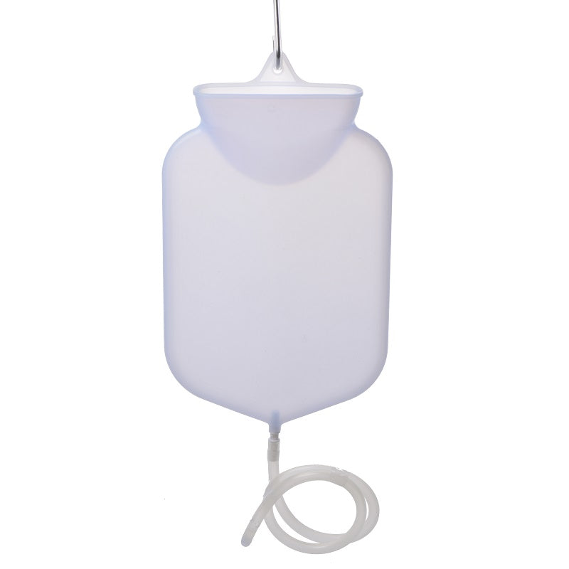 Silicone Open Flow-Top Enema Bag System