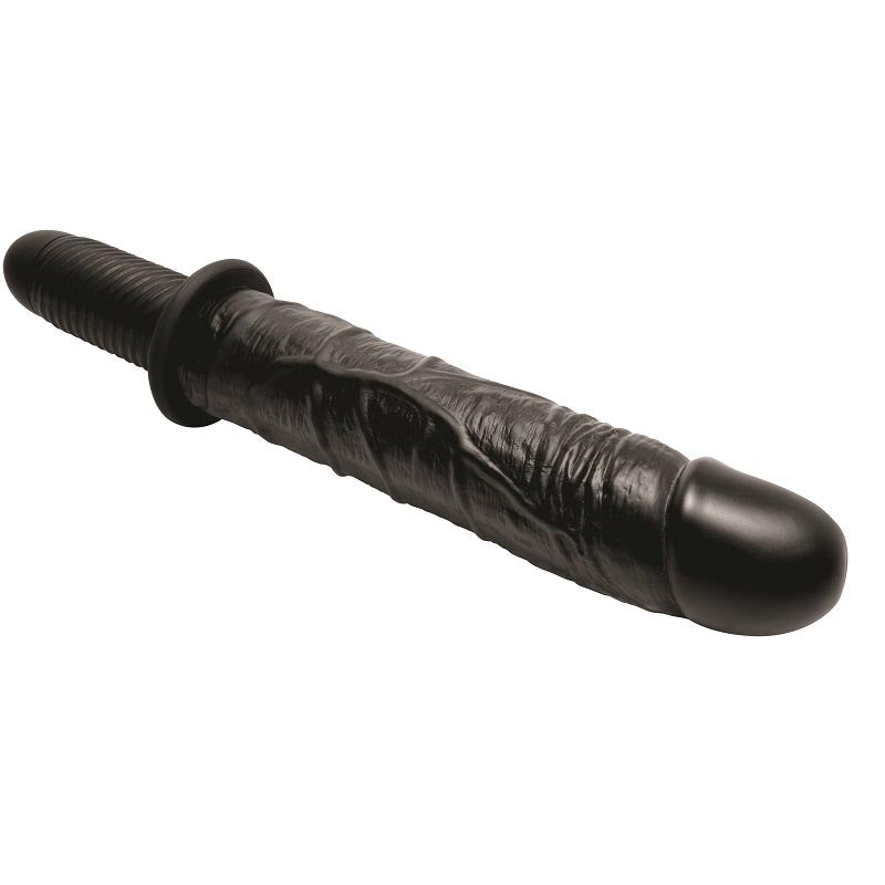 The Violator 13 Mode XXL Vibrating Giant Dildo Thruster - Black