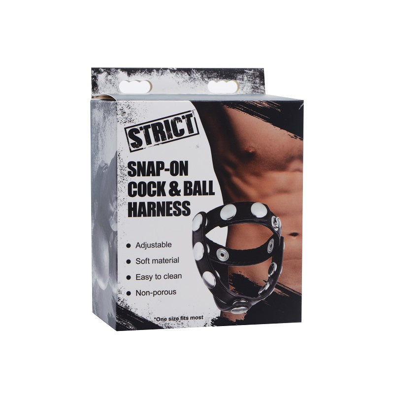 Snap-On Cock and Ball Harness