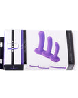Tri-Play 3 Piece Silicone Dildo Set
