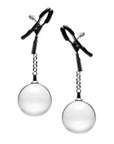 Spheres Adjustable Nipple Clamps With Weighted Orbs