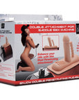 Double Penetration Attachment for Saddle Sex Machine