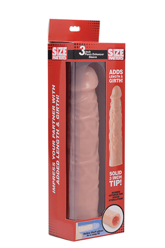 3 Inch Flesh Penis Enhancer Sleeve