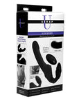 Pro Rider 9X Vibrating Silicone Strapless Strap-On with Remote Control