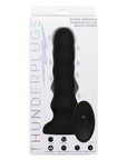 Silicone Vibrating & Squirming Plug with Remote Control