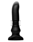 Silicone Vibrating & Thrusting Plug with Remote Control