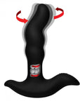 Curved Rotating Prostate Plug with Remote