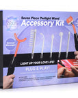 7 Piece Twilight Wand Accessory Kit