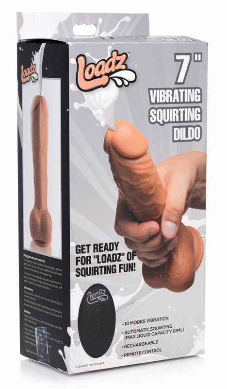 LDZ 7 Inch Squirting Dildo