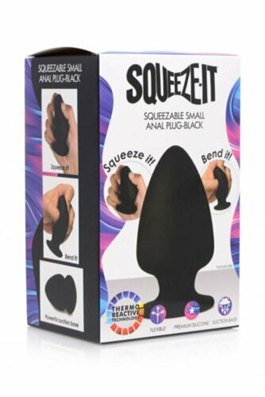 Squeezable Silicone Anal Plug