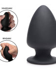 Squeezable Silicone Anal Plug