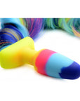 Rainbow Unicorn Tail Anal Plug