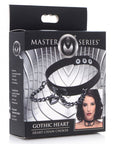 Gothic Heart Chain Choker