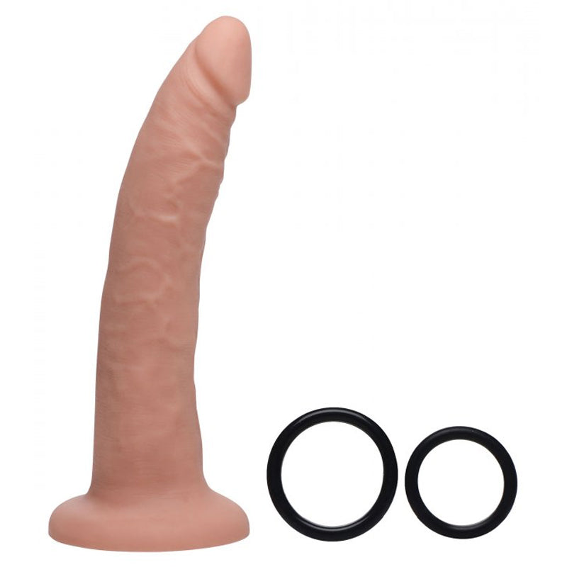 Charmed 7.5 Inch Silicone Dildo with Harness