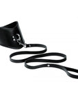 Posture Leather Collar With leash