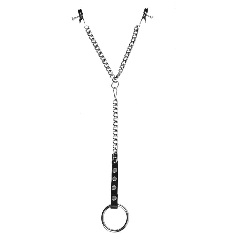 Nipple Clamps And Cock Ring Set