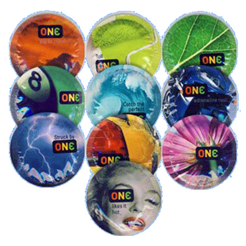 One - Plain Lubricated Single Condom